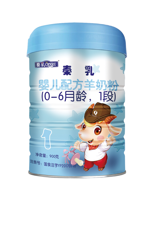 秦乳嬰兒配方奶粉（0-6月齡，1段）900克